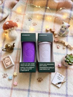 Starbucks Cold Cup Key Chain Set of 2