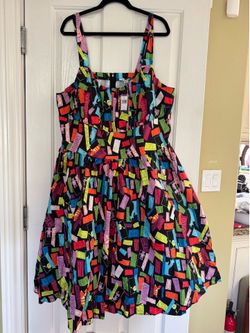 Two adorable pinup girl, Disney monster Inc. dresses size 2X each