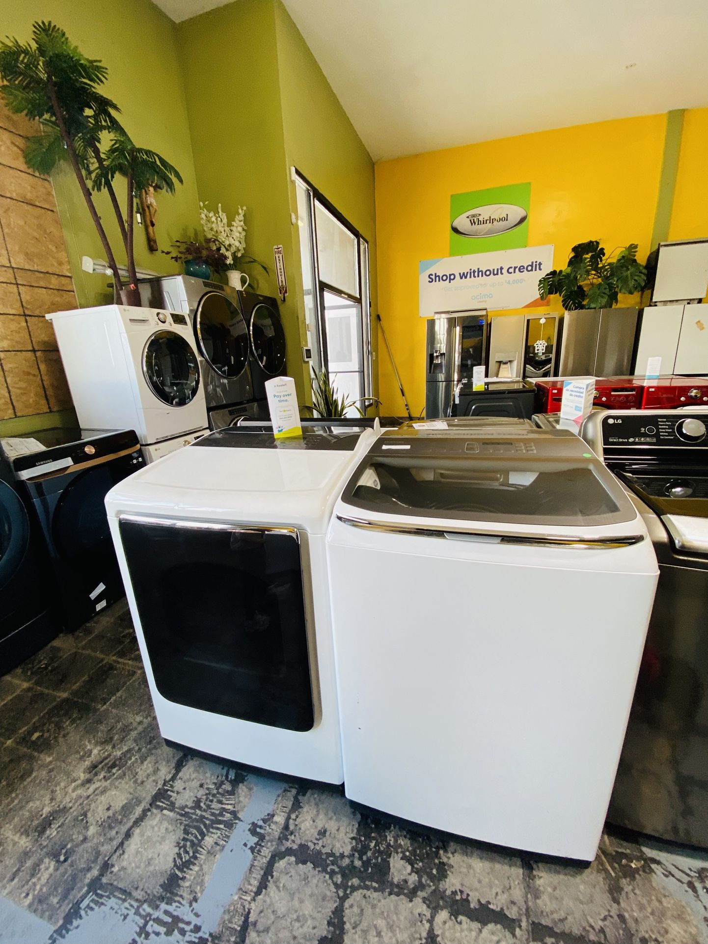 Samsung Washer And Dryer 11$ Down Payment
