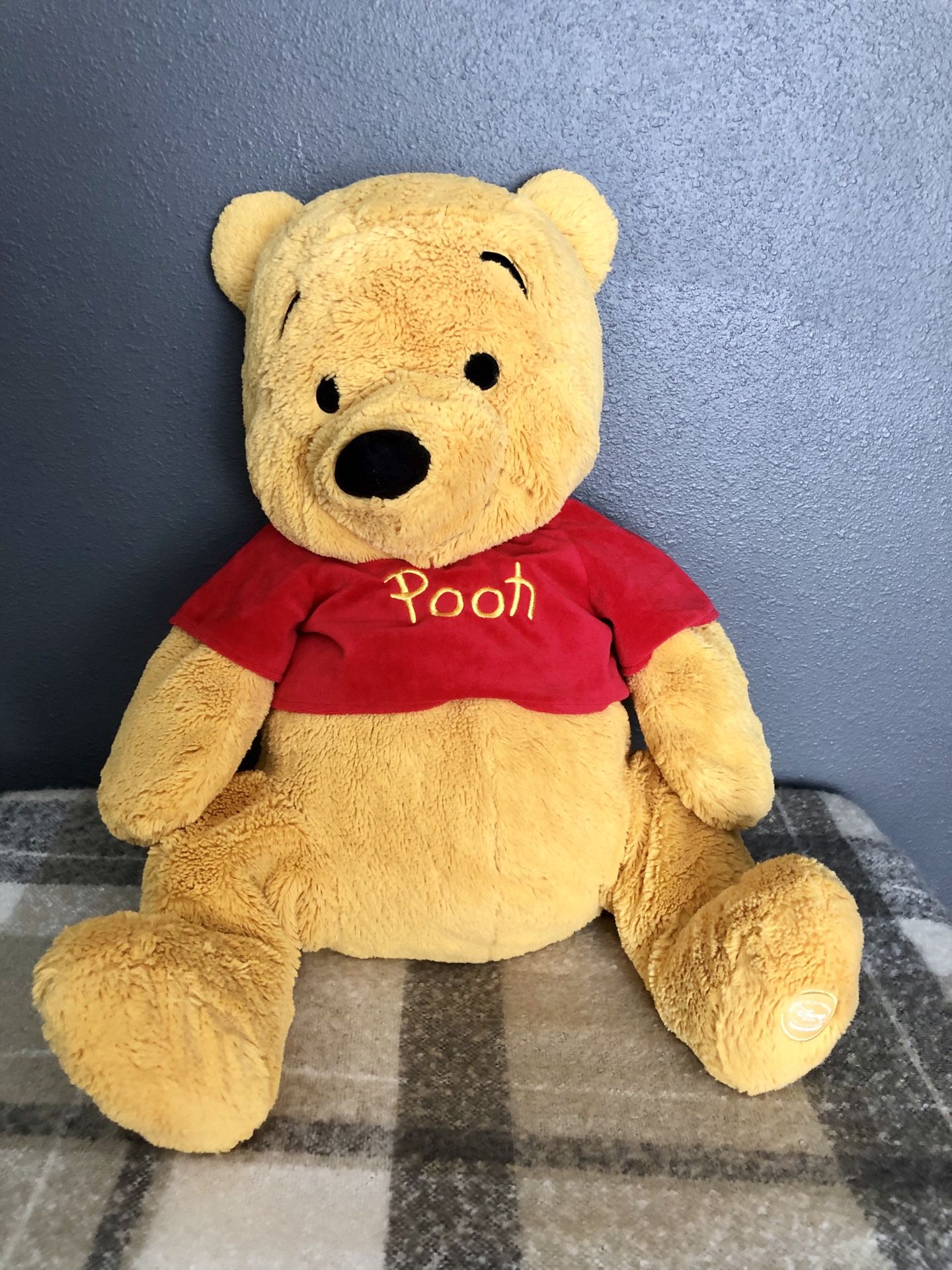 Disney store JUMBO Pooh Bear stuffed animal