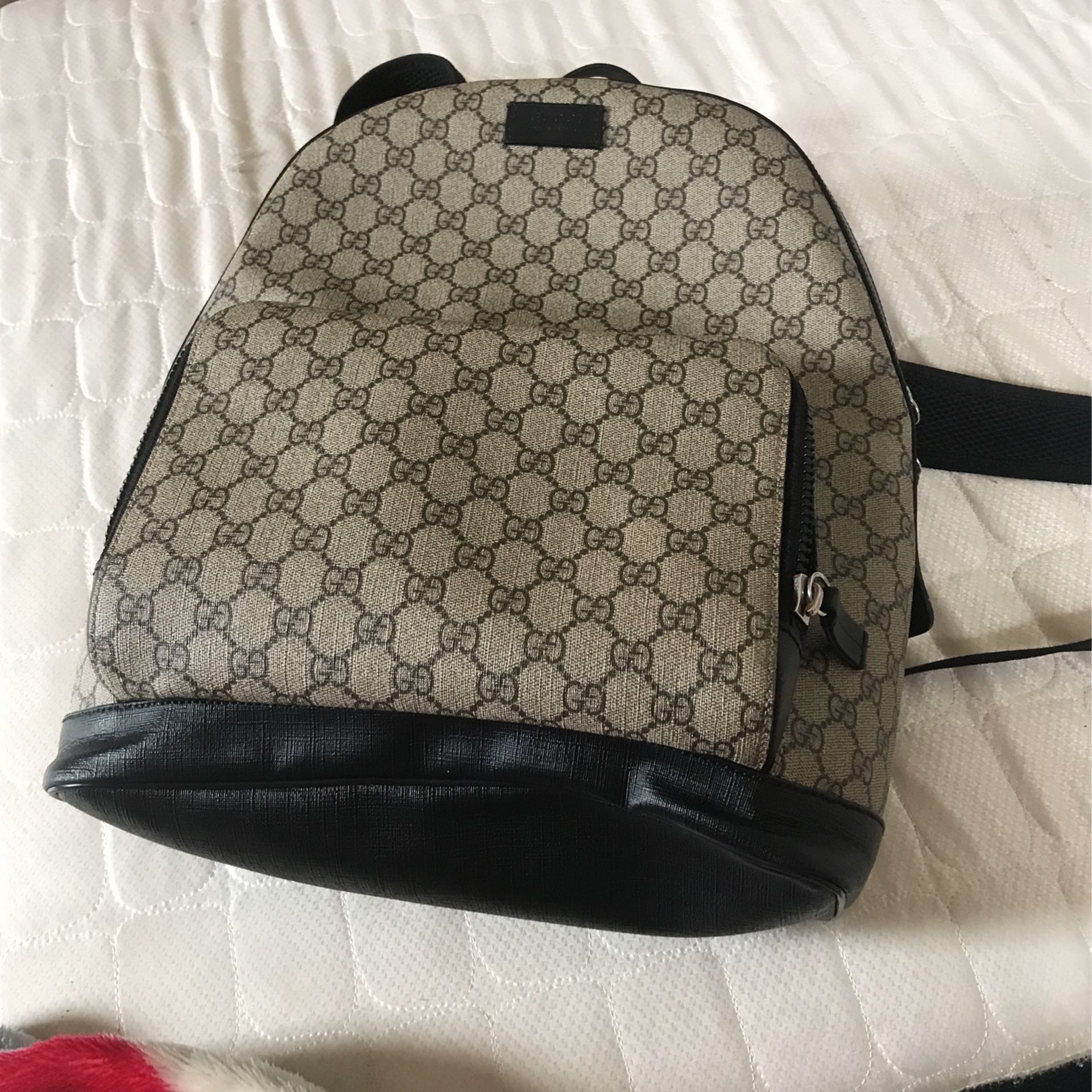 monogram pattern backpack, Gucci