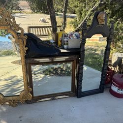 Xl beautiful cherub vintage mirrors