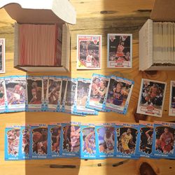 1989-90 & 1990-91 Fleer Basketball Sports Cards Sets