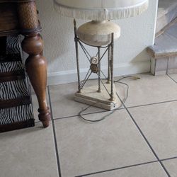 Beautiful Antique Marble Lamp 