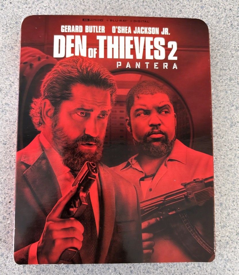 brand new sealed 4k blu ray den of thieves 2 pantera bluray