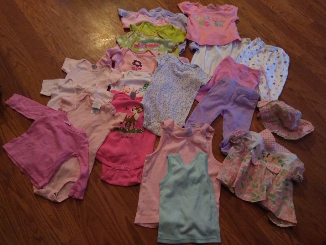 Baby clothes lot 15.00