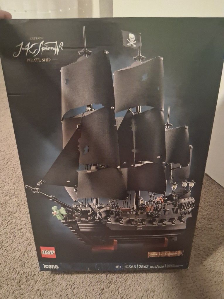 Black Pearl Lego Ship! Jack Sparrow!!