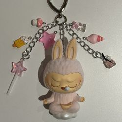 Lazy Yoga Custom Keychain
