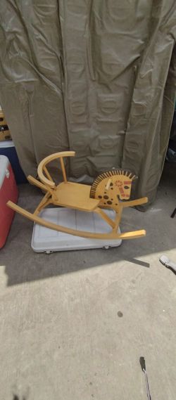 Woden Rocking Horse