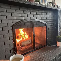 Fireplace Tools Screen and Rack