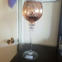 Rose gold home decor/ candle holder