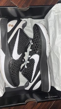 Nike Kobe 6 Black White Sneakers