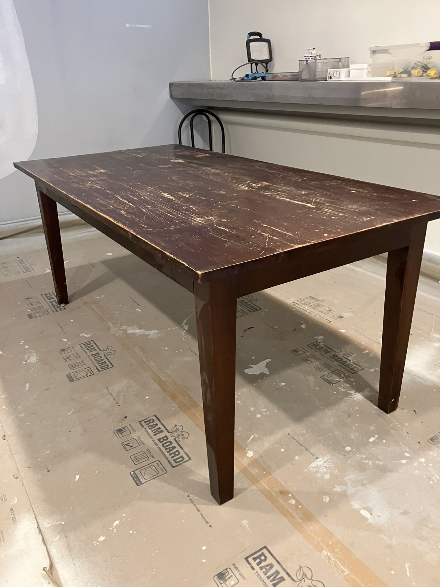 Gorgeous all Java Walnut Dining Table