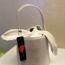 Fashion Nova Rhinestone Bucket Purse