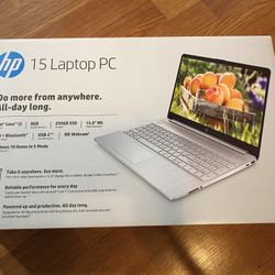 Brand New HP 15 Laptop 
