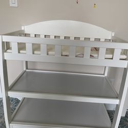 Changing Table With Pad