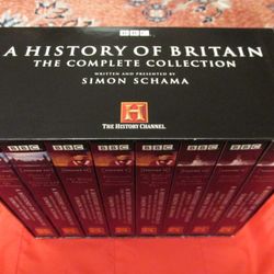 A History of Britain – Complete Collection 8 Volume Boxed Set [VHS] MINT, Like New