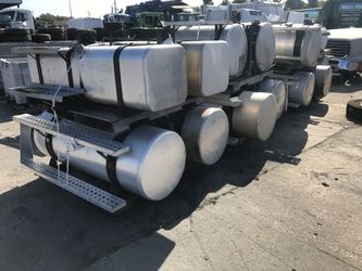 Aluminum fuel tanks from used semi or truck diesel or gas