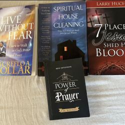 RELIGIOUS BOOK BUNDLE  “NEW”ONLY $20.00  