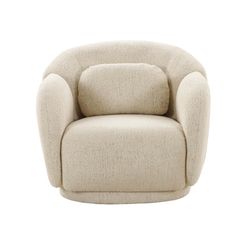 Misty Boucle Accent Arm Chair