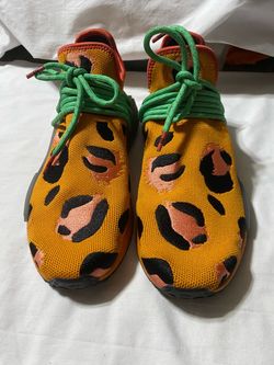 Adidas Pharrell NMD Human Race Animal Print Sneakers