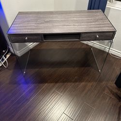 Dobrev 48-inch 2-drawer Writing Desk