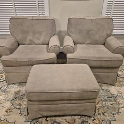 Sofa Chairs & Ottoman