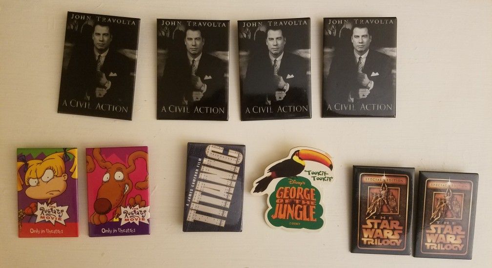 FAMOUS LABEL PINS!!!