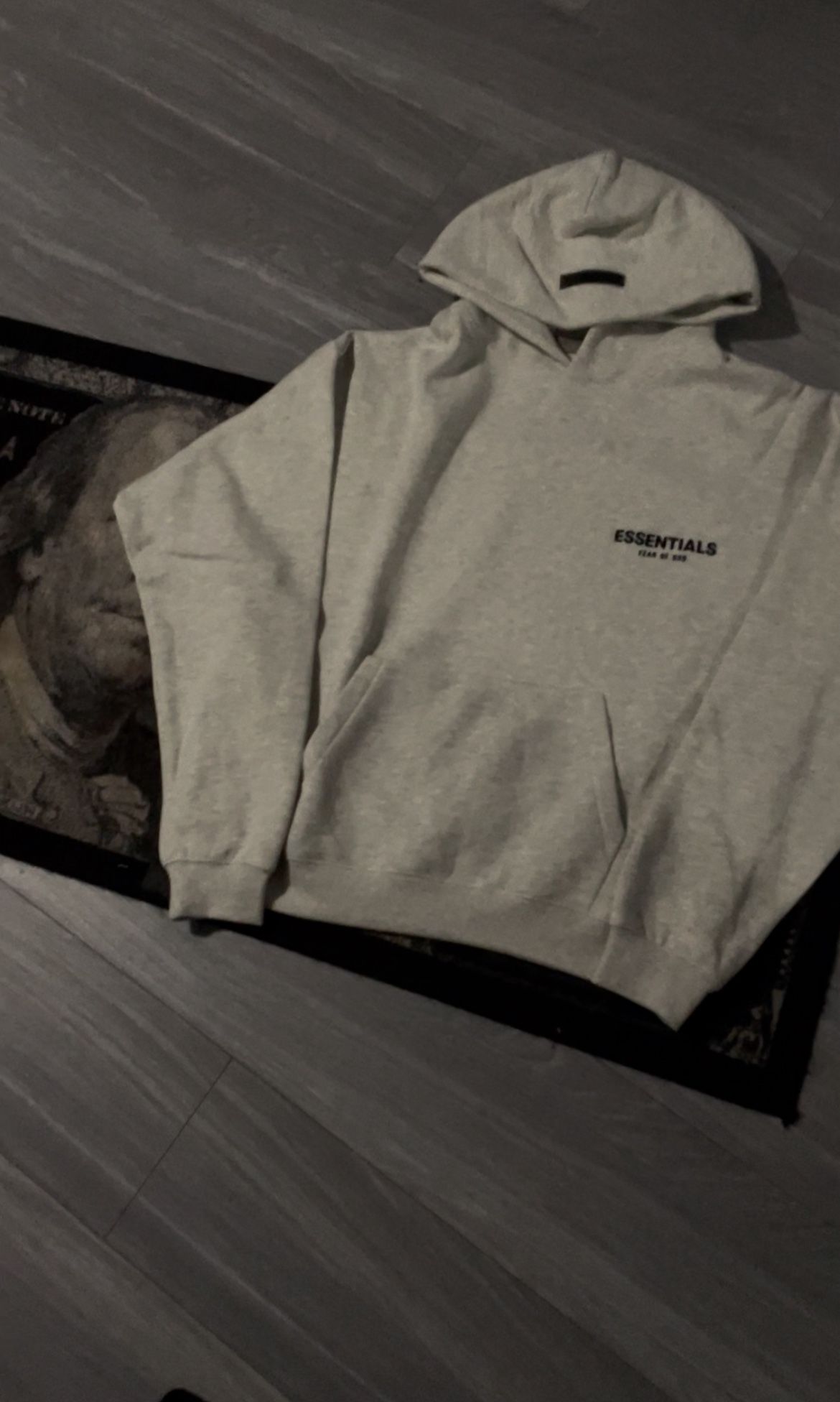 Essential Hoodie Light Oat