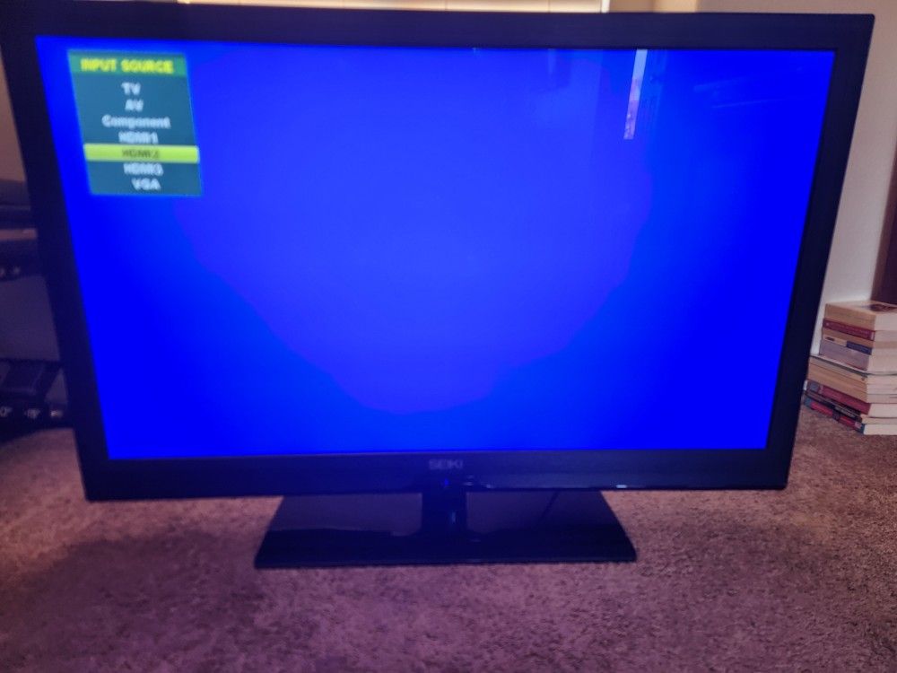 50" Flat-screen TV With Remote