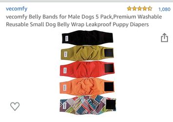 Dog Belly Bands XXL (Diapers)