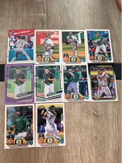 OAKLAND ATHLETICS CARD LOT