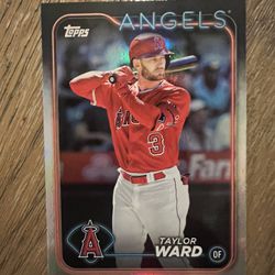 2024 Topps Series 1 Rainbow Foil Taylor Ward Los Angeles Angels #332