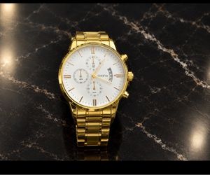 Geneva Chronograph Gold-Tone Men's Watch