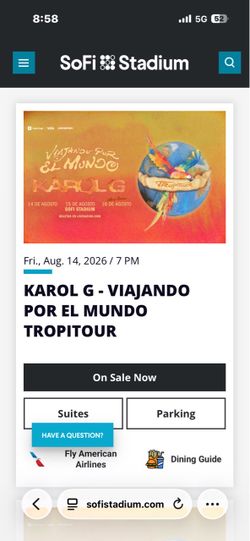 Karol G parking