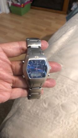 Freestyle Ana-Digi Watch Silver Tone