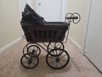 Real doll carriage antique