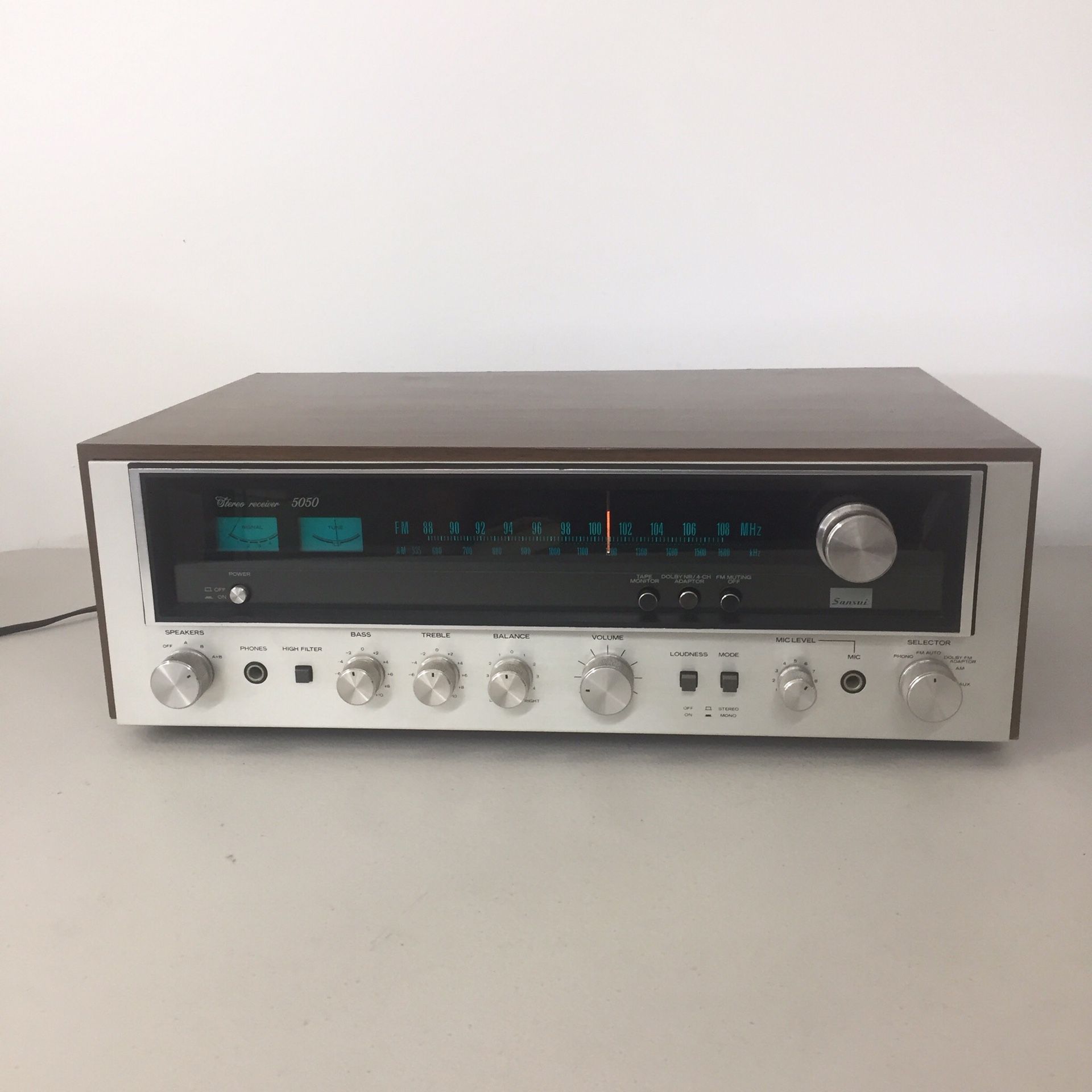 Sansui 5050 stereo receiver vintage hifi from Japan