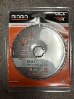 5 Inch Ridgid Diamond Blade …