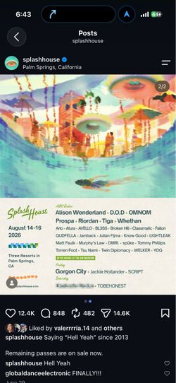 Splash house weekend 2