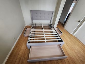 Bed Frame With Drawers