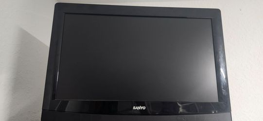 26 " screen Sanyo TV  and monitor with DVD player