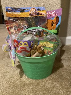 Disney Lion King and Wild Animals Easter basket