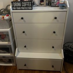 White dresser