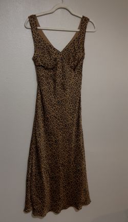 New American Eagle Outfitters Cheetah Print Dress - Size Small