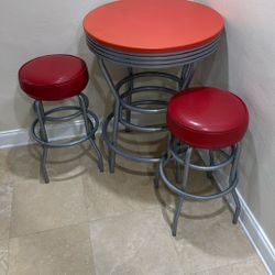 Bar Table And Bar Stools