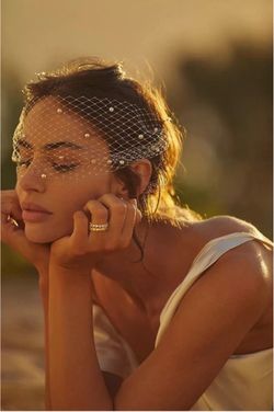 New Elegant Birdcage Veil