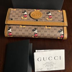 Mickey Mouse Gucci Wallet