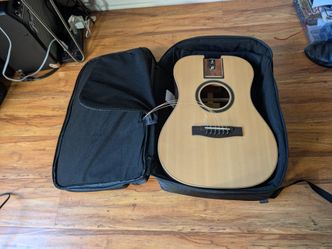 Journey Instruments Travel Guitar - Solid Sitka / African Mahogany Puddle Jumper – LEFTY – PJ410NL
