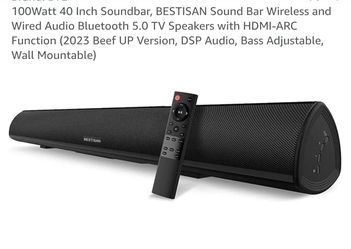 Sound bar speaker